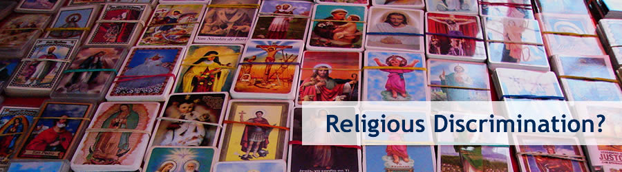 Religious discrimination masthead image