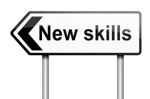 New Skills Sign